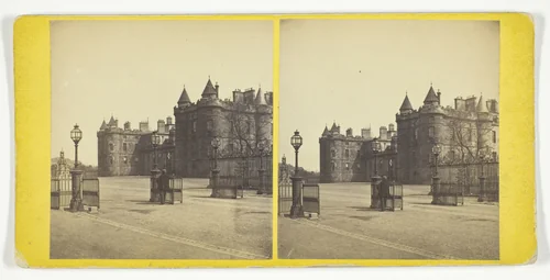Holyrood Palace by G. W. Wilson, photograph, 1850-1874