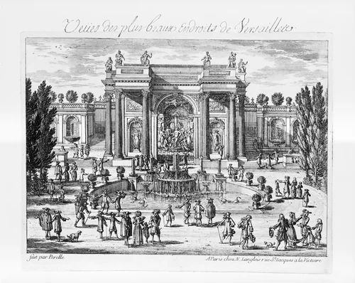 Veues des Plus Beaux Lieux de France et d'Italie & Les Places, Portes, Fontaines de Paris & Veue de Rome et des Environs by Adam Perelle, book, 1680-1689