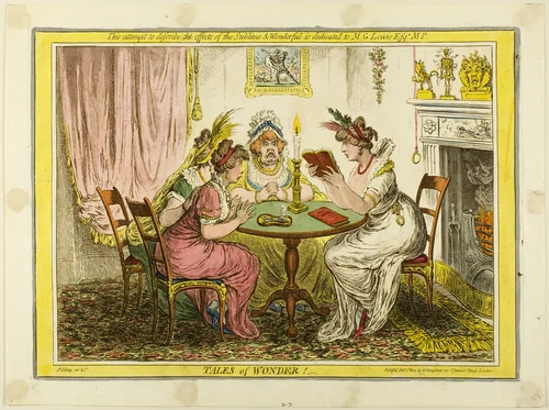 Tales of Wonder! by James Gillray, print, 1802