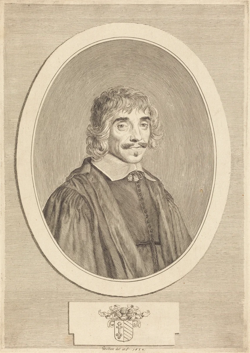 Jean Perrault by Claude Mellan, print, 1632