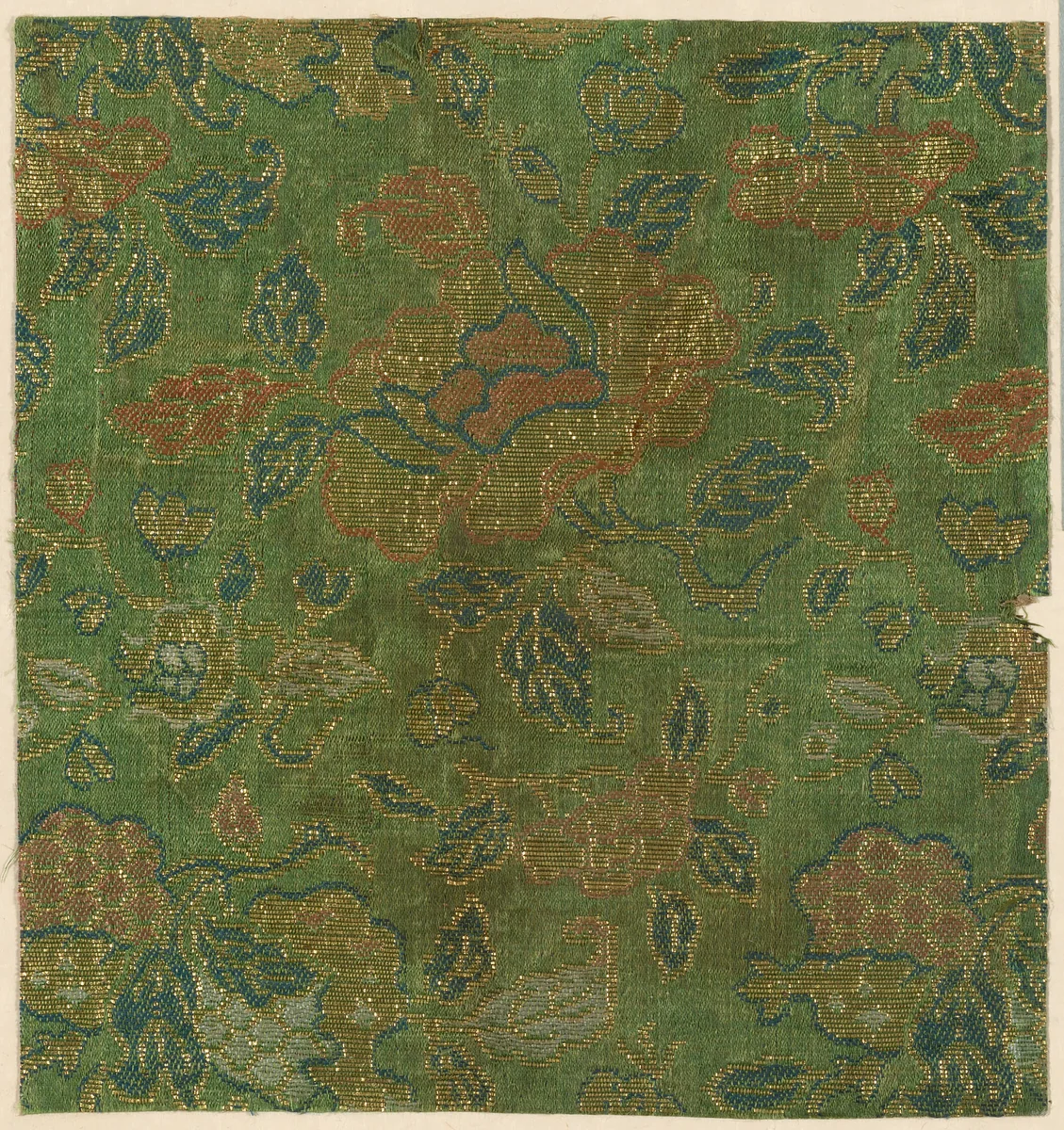 Fragment by Japan, textile, 1701-1900