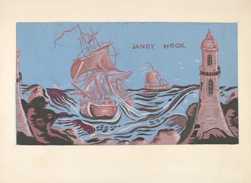 Bandbox by Mina Lowry, index of american design, 1938