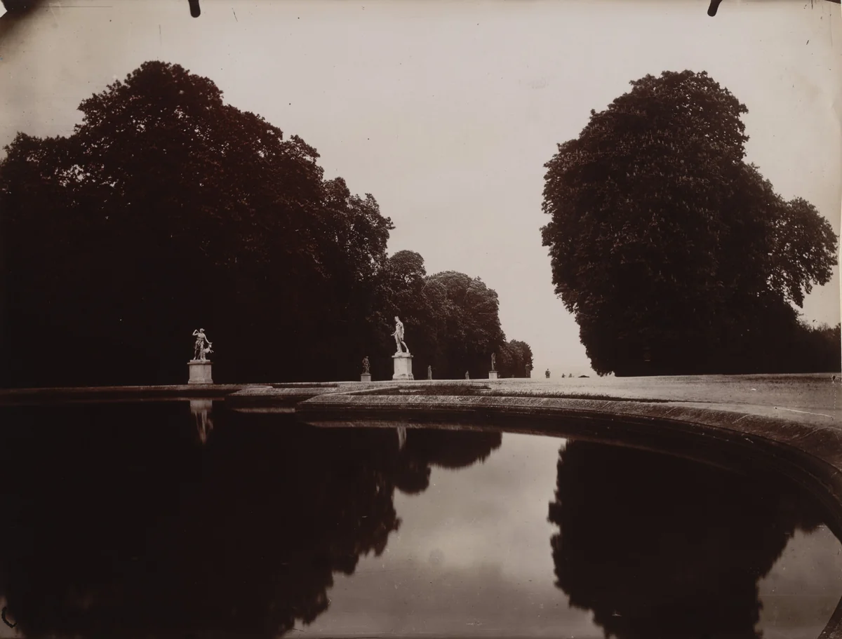Saint-Cloud by Eugène Atget, photograph, 1915