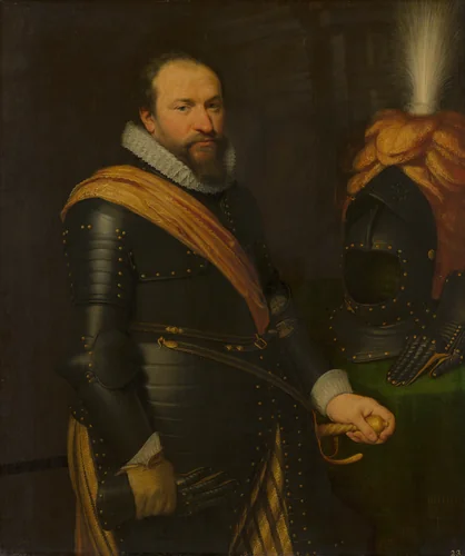 Portrait of an Officer by Jan Anthonisz. van Ravesteyn, painting, 1611