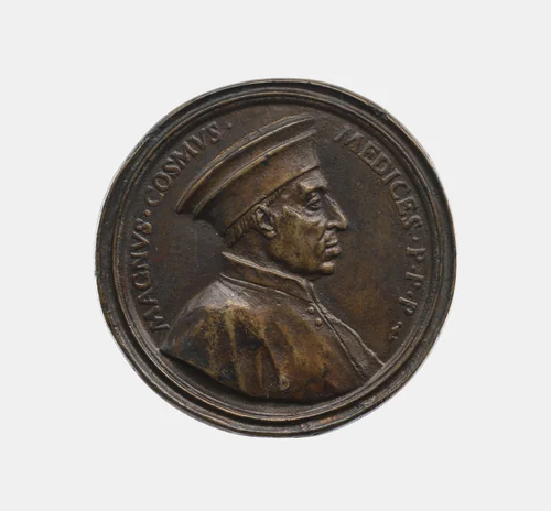 Cosimo I de' Medici 1519-74, Duke of Florence 1537-69, Grand Duke of Tuscany 1569-74 by Antonio Francesco Selvi, metalwork, 1689-1755