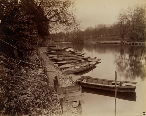 Charenton. Les Bords de la Marne by Eugène Atget, photograph, 1898