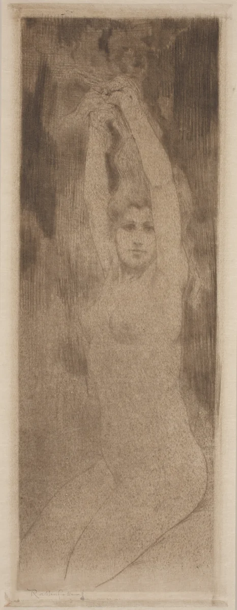Blonde by Armand Rassenfosse, print, 1901