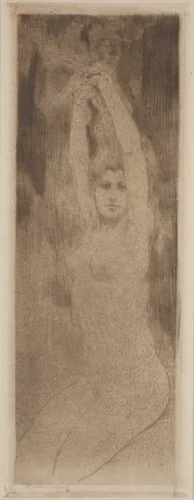 Blonde by Armand Rassenfosse, print, 1901