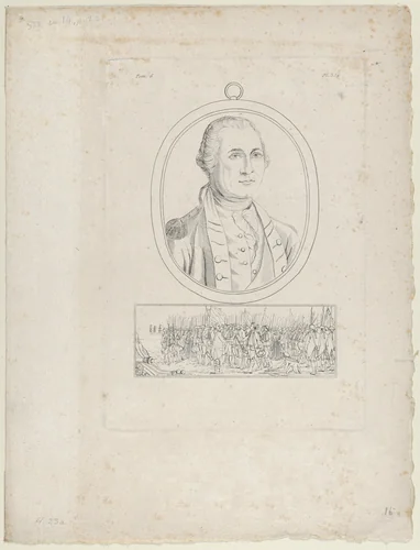 General Washington by Charles Willson Peale, print, 1820