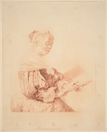 Young Girl at the Keyboard by Cornelis Ploos van Amstel
Johannes Kornlein
Jan de Bray
Gerrit Dou, print, 1767