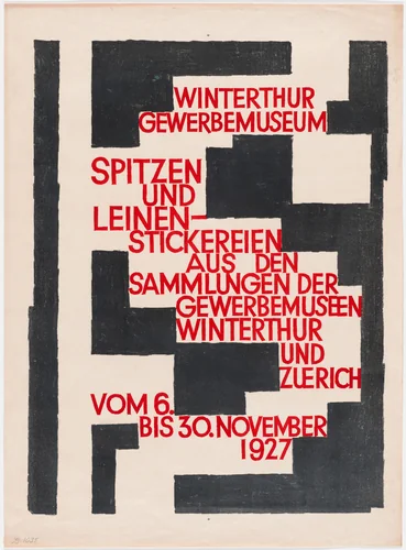 Spitzen und Leinen- Stickereien aus den Sammlungen der Gewerbemuseen Winterthur und Zuerich by Ernst Keller, design, 1927