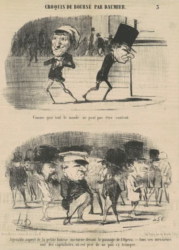 Comme quoi tout le monde de peut ... by Honoré Daumier, print, 1852