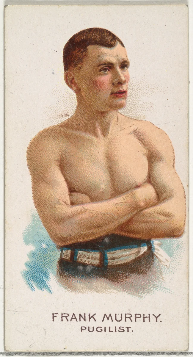 Frank Murphy, Pugilist, from World's Champions, Series 2 (N29) for Allen & Ginter Cigarettes by Allen & Ginter, print, 1888