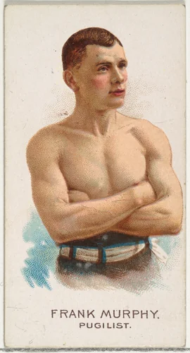 Frank Murphy, Pugilist, from World's Champions, Series 2 (N29) for Allen & Ginter Cigarettes by Allen & Ginter, print, 1888