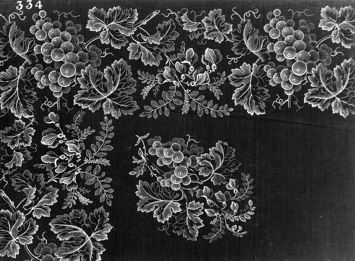 Mouchoirs (Volumes I and II) by France, textile, 1801-1900