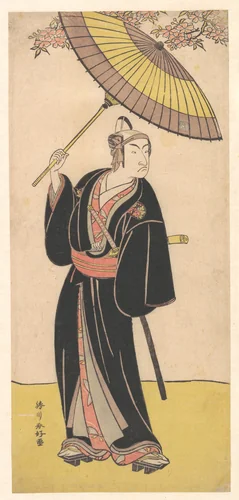 Ichikawa Monosuke III in the Role of the Otokodate Sukeroku by Katsukawa Shunkō (勝川春好), print, 1776-1796