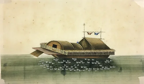 Ship paintings by China, painting, 1834-1866