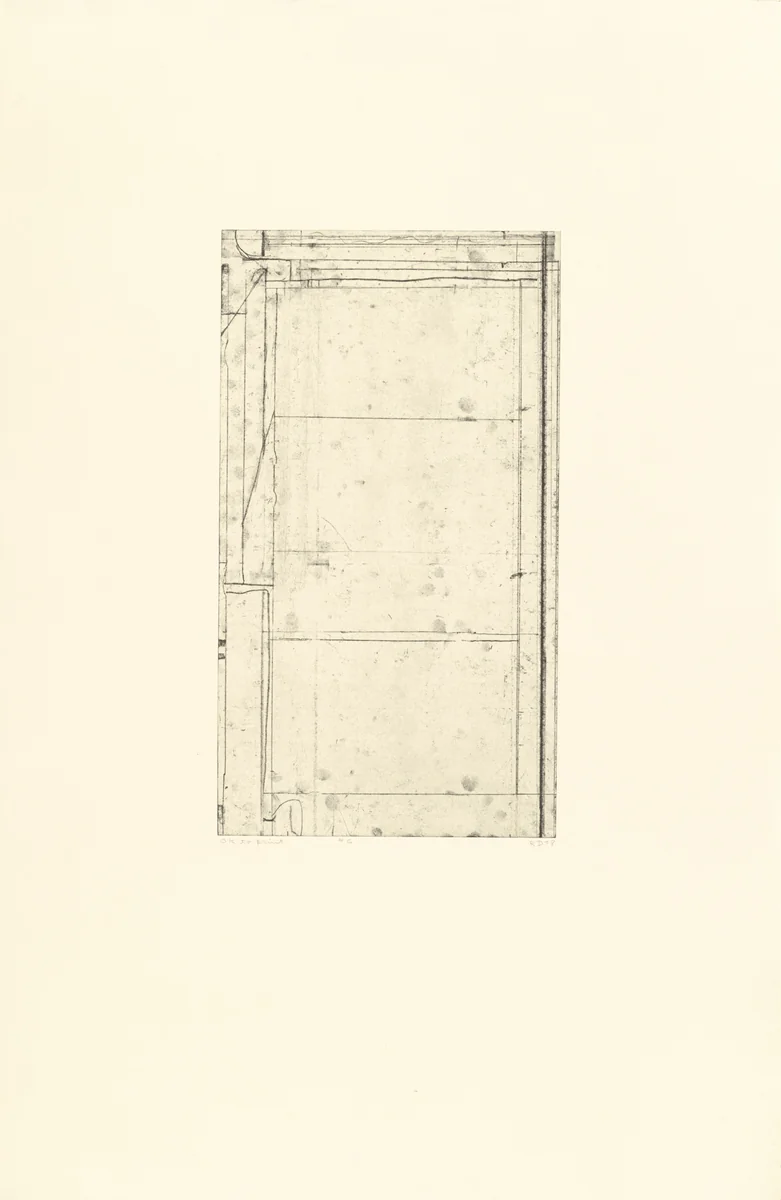 #6 by Richard Diebenkorn, portfolio, 1978