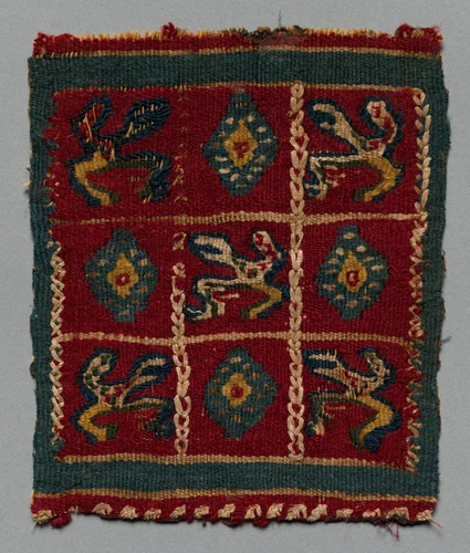 Ornamental Square by Unknown, textile, 400-699