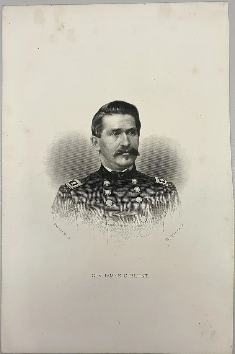 General James G. Blunt by Alexander Hay Ritchie, other, 1842-1895