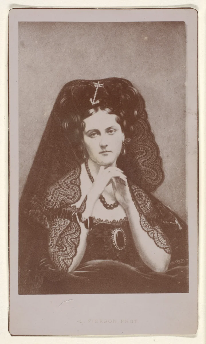 L'Ancre by Pierre-Louis Pierson, photograph, 1860-1869