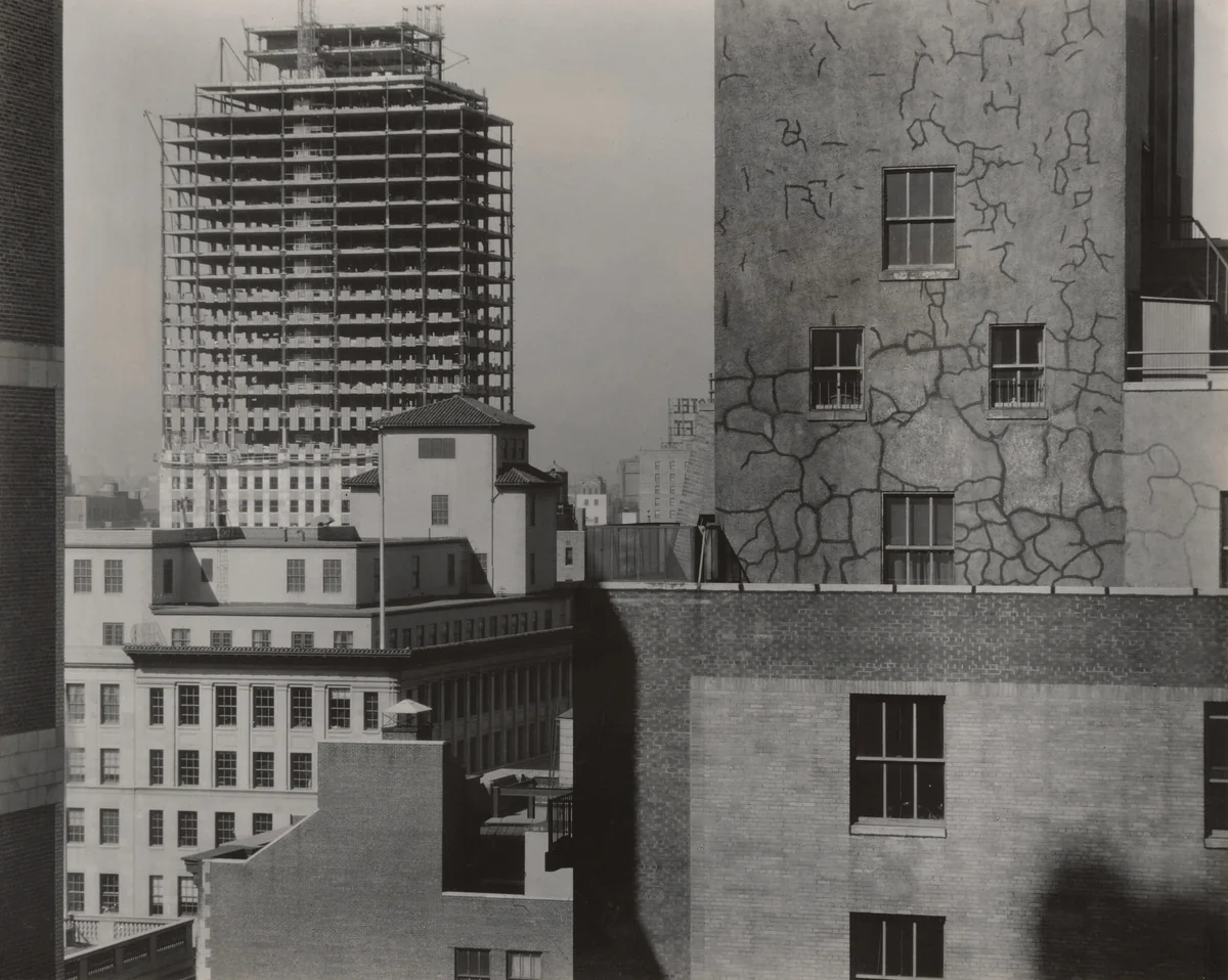 From My Window at An American Place, Southwest by Alfred Stieglitz, photograph, 1932