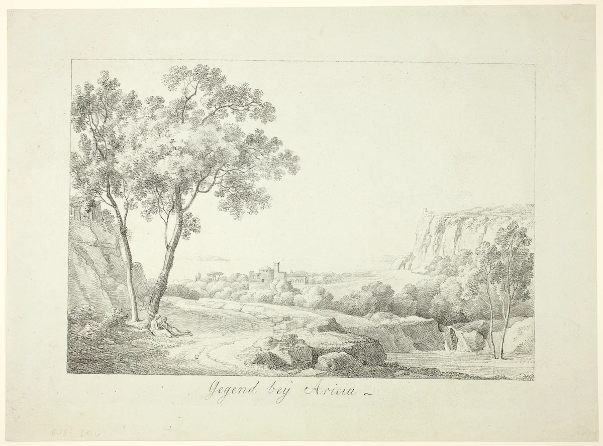 Region of Aricia by Simon Petrus Klotz, print, 1806