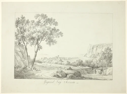 Region of Aricia by Simon Petrus Klotz, print, 1806
