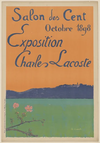Exposition Charles Lacoste, Salon des Cent by Charles Lacoste, design, 1898