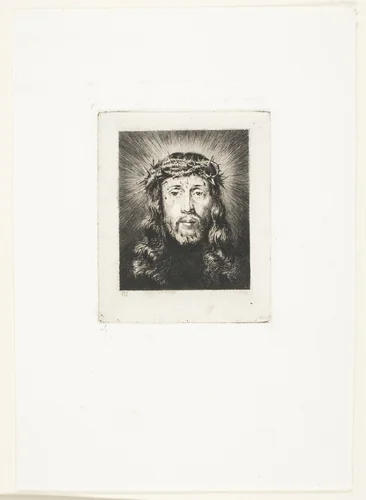 The Face of Christ by Charles Meryon, print, 1849
