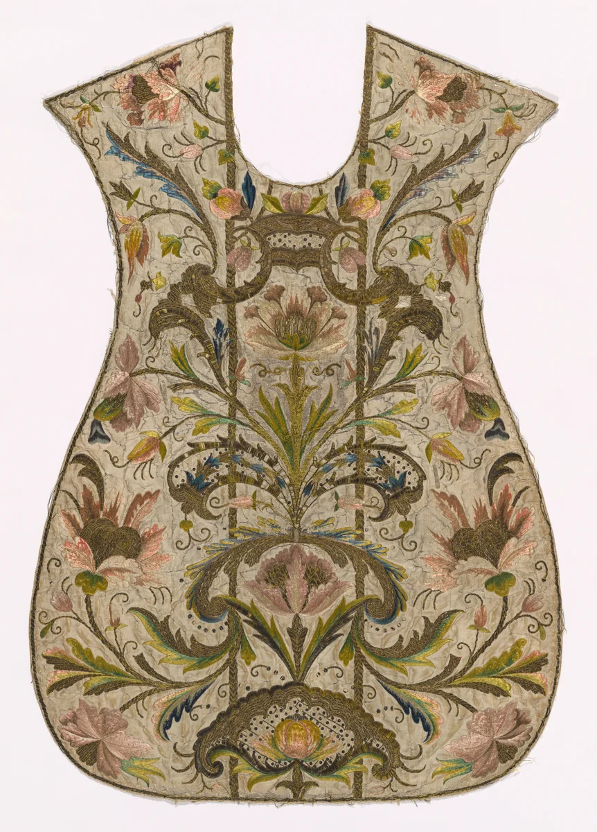 Chasuble (Front) by Italy, textile, 1701-1725