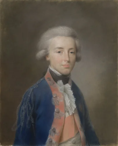 Willem Frederik, erfprins van Oranje-Nassau (oudste zoon van Willem v, later koning Willem I) by Johann Friedrich August Tischbein, drawing, 1788