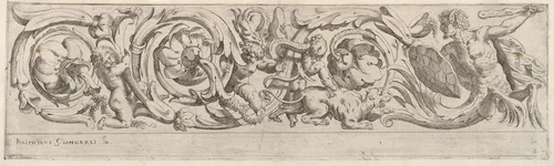 Disegni Varij di Polifilo Zancarli (Friezes) by Polifilo Giancarli, print, 1620-1630