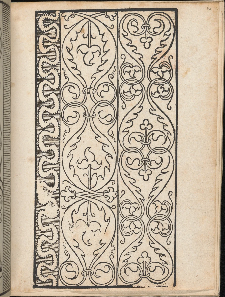 Ein new Modelbuch..., page 8 (verso) by Johann Schönsperger, book, 1524
