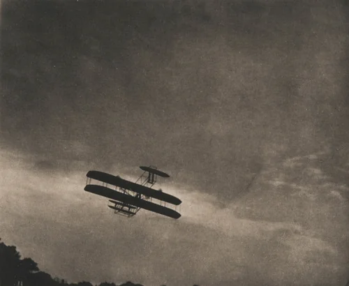 The Aeroplane by Alfred Stieglitz, photograph, 1910