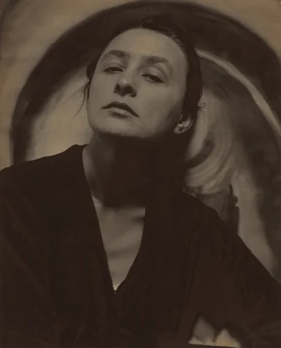 Georgia O'Keeffe by Alfred Stieglitz, photograph, 1918