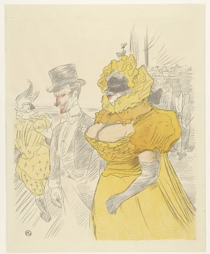 Affiche Au Bal des Etudiants by anonymous, print, 1900