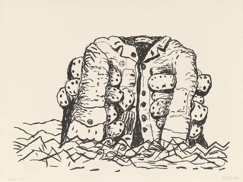 Coat [special proof] by Philip Guston, print, 1979-1980