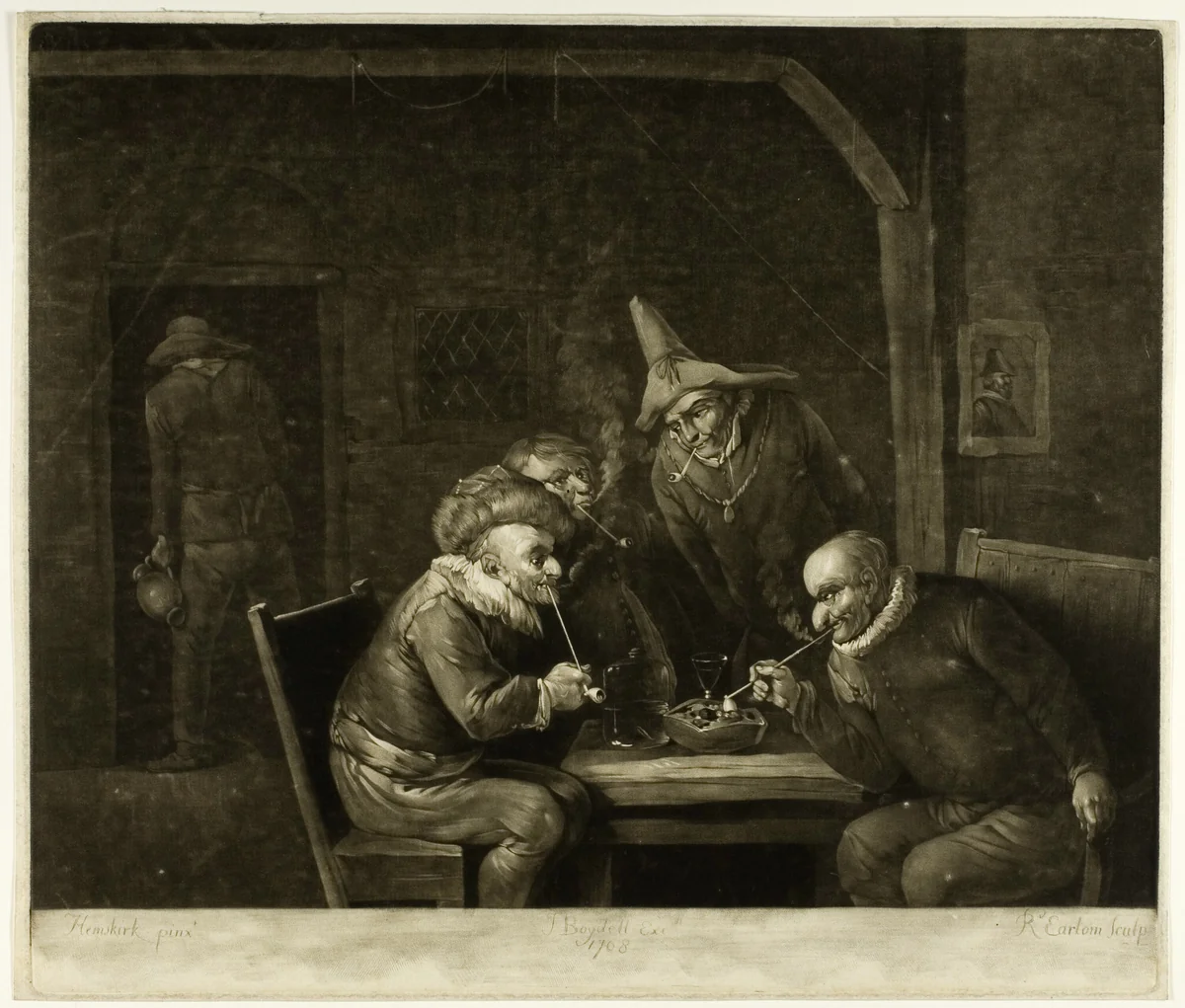 The Story Tellers by Richard Earlom, print, 1768