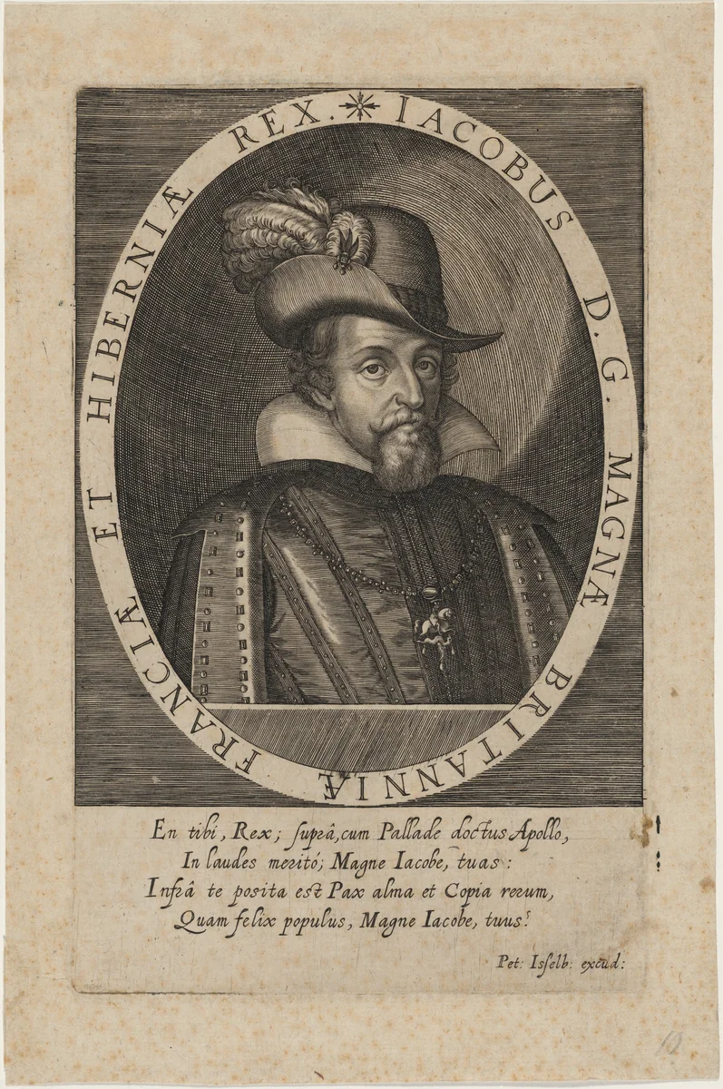 James I by Unknown 19th Century, print, 1800-1899