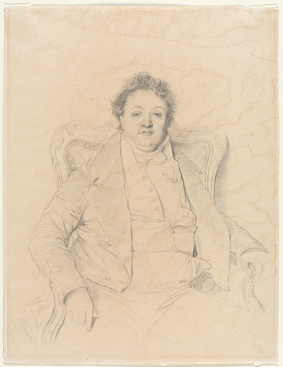 Charles Thévenin, after Ingres by Jean-Auguste-Dominique Ingres, drawing, 1817-1899