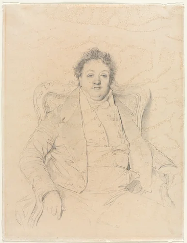 Charles Thévenin, after Ingres by Jean-Auguste-Dominique Ingres, drawing, 1817-1899