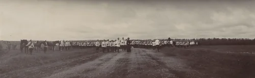 Dowager Empress Maria Feodorovna, Peterhof by Unidentified Photographer, photograph, 1905