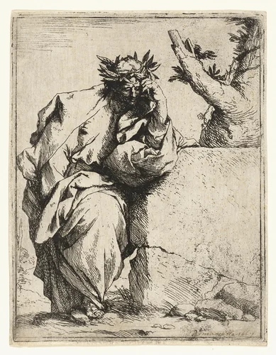 The Poet by Jusepe de Ribera, print, 1620-1630