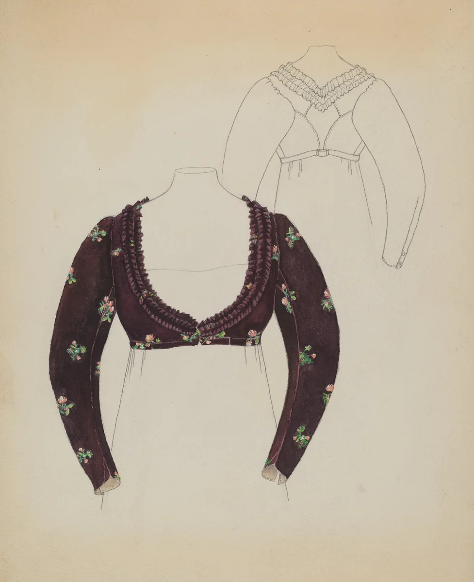 Spencer by American 20th Century, index of american design, 1936