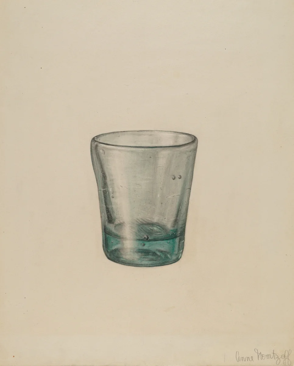 Tumbler by Anne Nemtzoff, index of american design, 1940