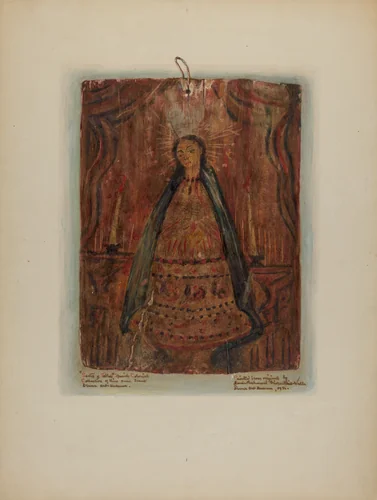 Santo by Maude Valle, index of american design, 1936