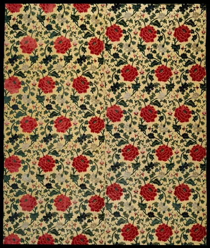 Panel (Furnishing Fabric) by Manchu China, textile, 1750-1800