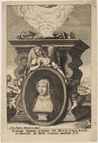 Anne Bill by Anonymous Artist; Simon van de Passe, print, 1595-1647