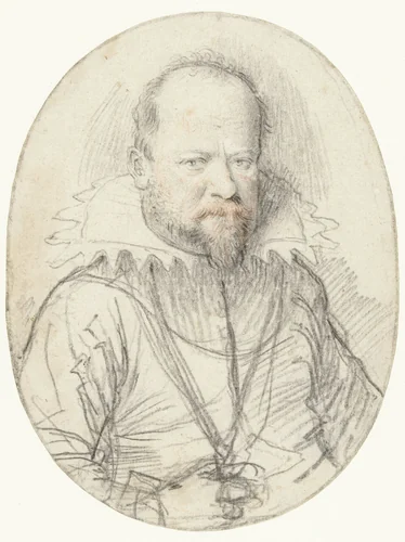 Portret van Gundacker Von Polheim (1575-1644) by Aegidius Sadeler, drawing, 1580-1629